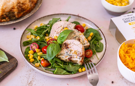 Fitness recept: Kuřecí bábovka se špenátem a sýrem