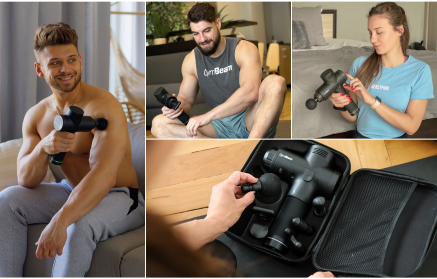 Jak používat masážní pistoli? 12 základních technik na celé tělo