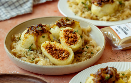 Fitness recept: Bramborové knedlíky plněné tofu