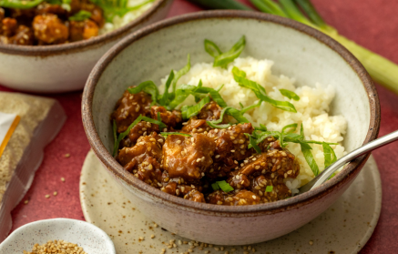 Fitness recept: Sezamové tofu s rýží