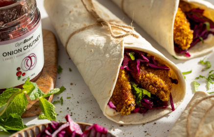 Fitness recept: Křupavé kuřecí stripsy v tortille