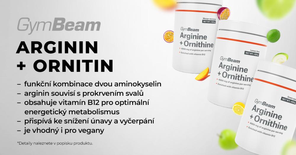 Arginin + Ornitin - GymBeam