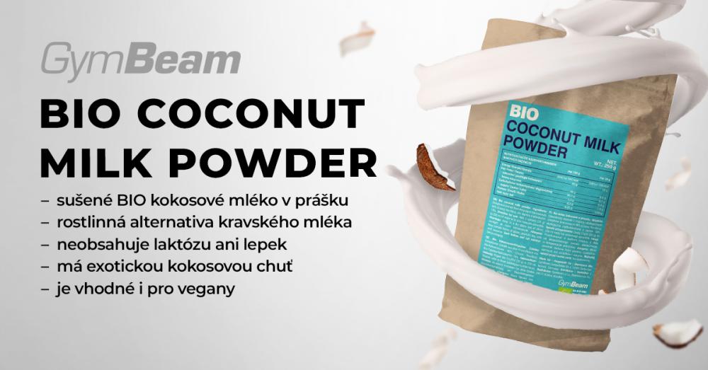 BIO Sušené kokosové mléko - GymBeam