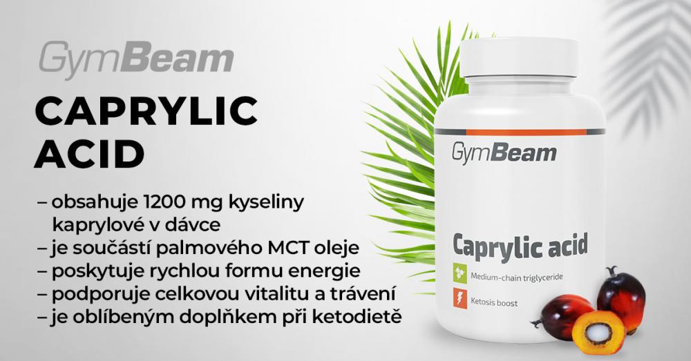 Kyselina kaprylová - GymBeam