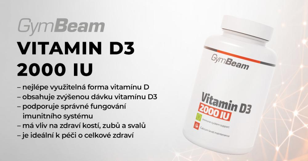 Vitamin D3 2000 IU - GymBeam