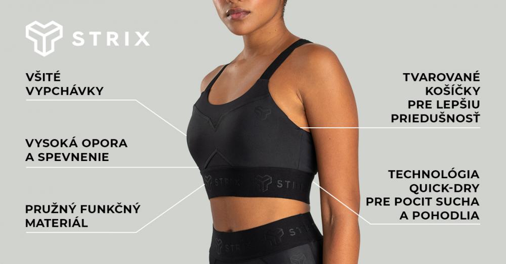 Sportovní podprsenka Nebula Black - STRIX