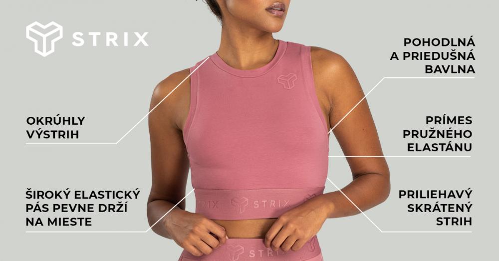 Dámský sportovní top Nebula Indian Red - STRIX
