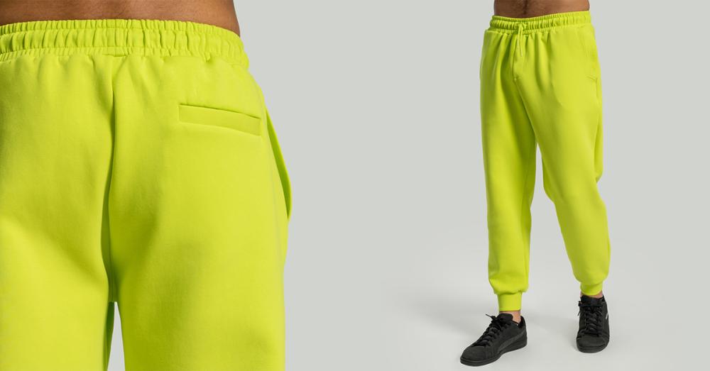 Relaxed Joggers Chartreuse - STRIX