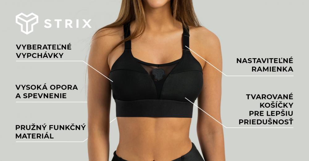 Sportovní podprsenka ALPHA Black - STRIX