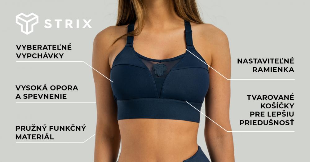 Sportovní podprsenka ALPHA Midnight Blue - STRIX