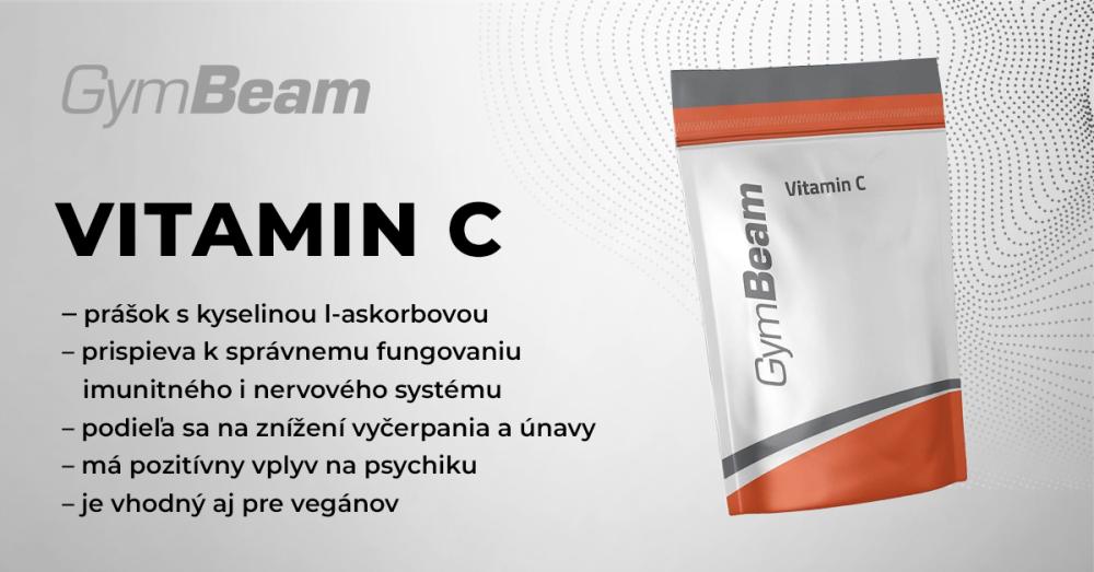 Vitamín C prášek - GymBeam
