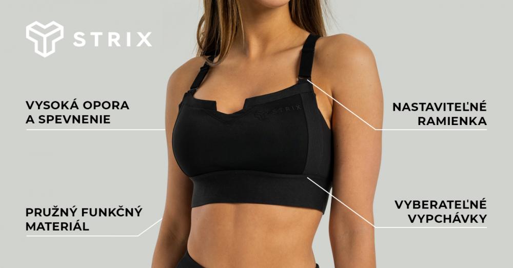Sportovní podprsenka Stellar Black - STRIX