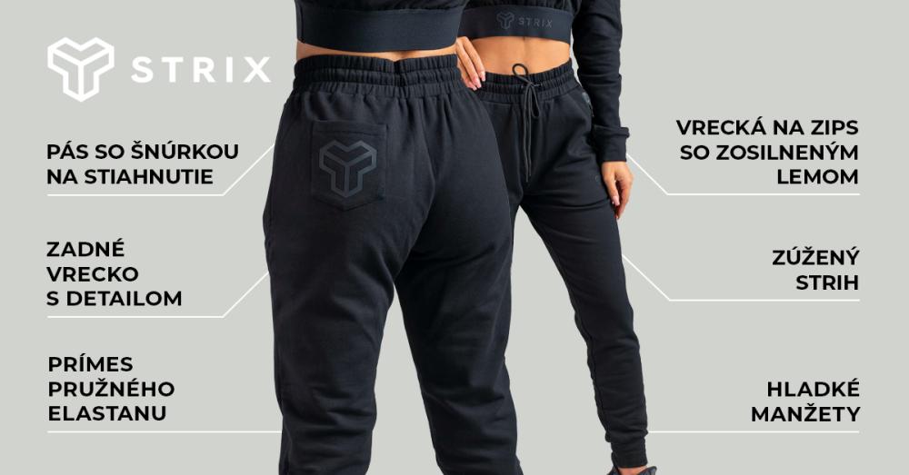 Dámské tepláky Essential Black - STRIX