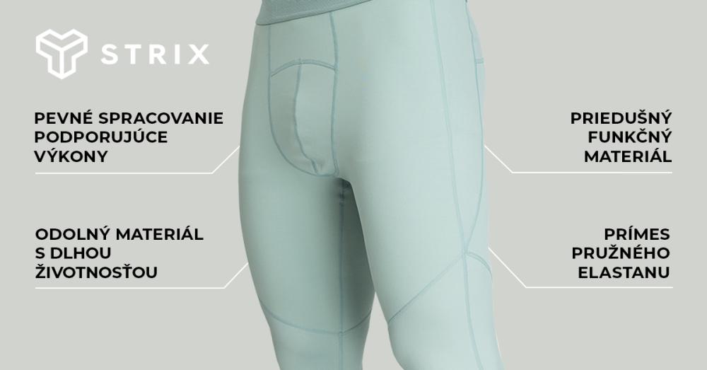 Pánské legíny Nebula Stone Blue - STRIX