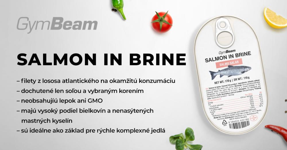 Losos ve vlastní šťávě - GymBeam