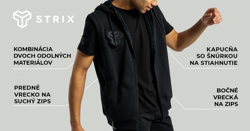 Pánská vesta Essential Black - STRIX