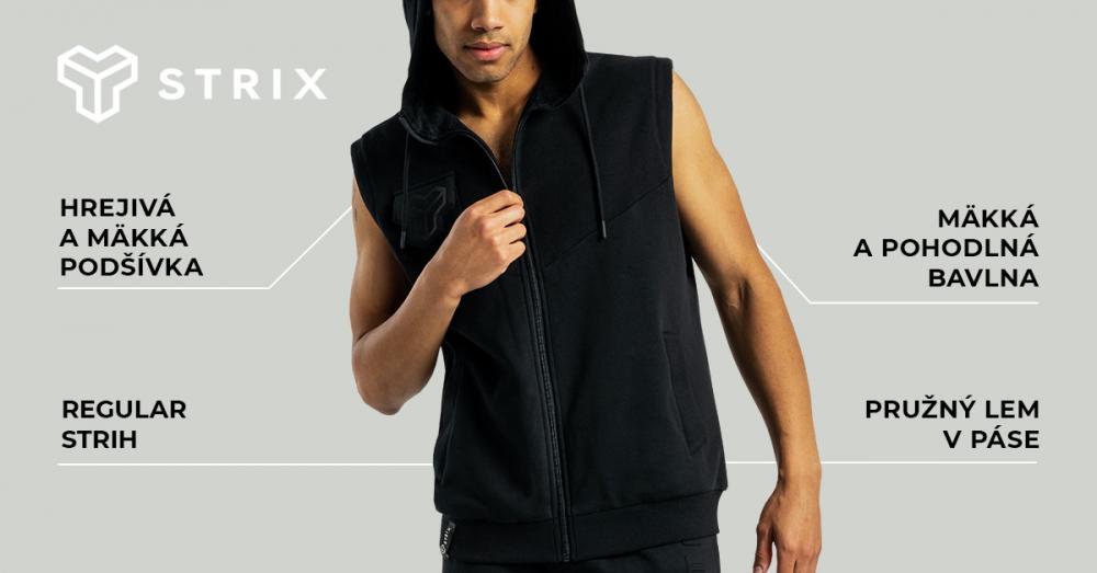 Pánská vesta Essential Black - STRIX