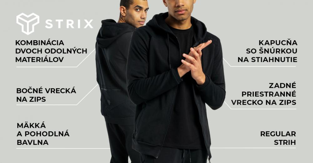 Mikina ALPHA Black - STRIX