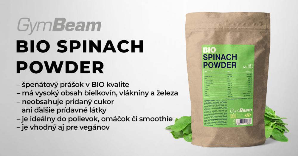 BIO Špenátový prášek - GymBeam