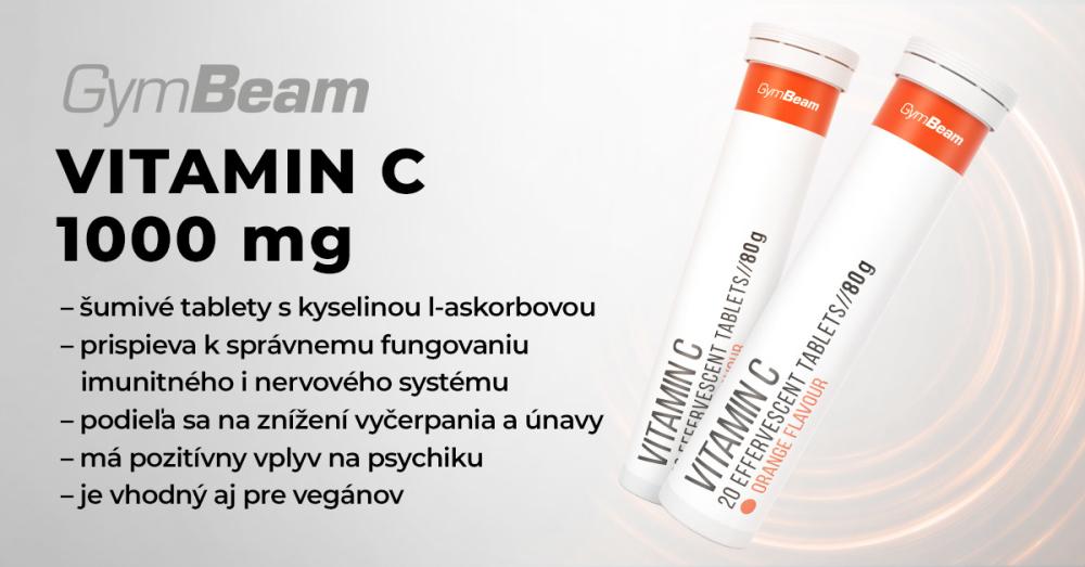 Vitamín C 1000 mg - GymBeam