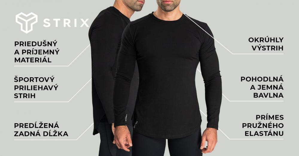 Tričko s dlouhým rukávem Nebula Black - STRIX