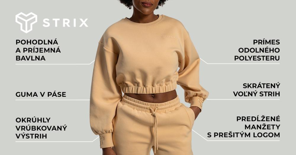 Dámská mikina Lunar Cropped Sandshell - STRIX