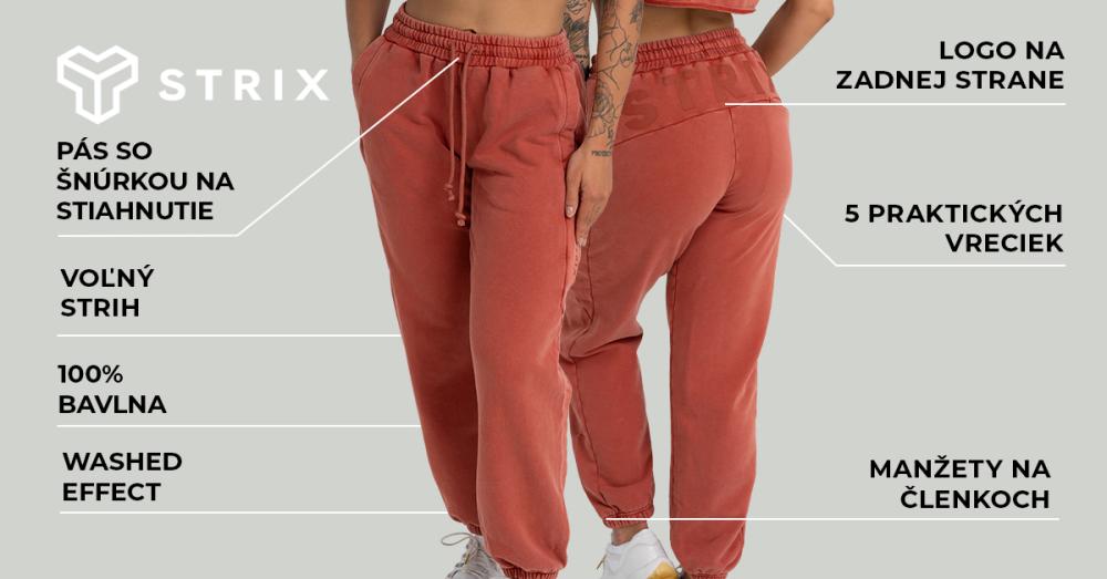 Dámské tepláky Washed Black - STRIX