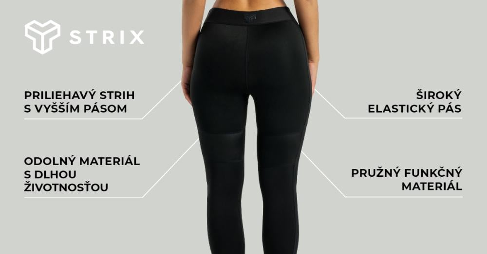 Dámské legíny ALPHA Black - STRIX