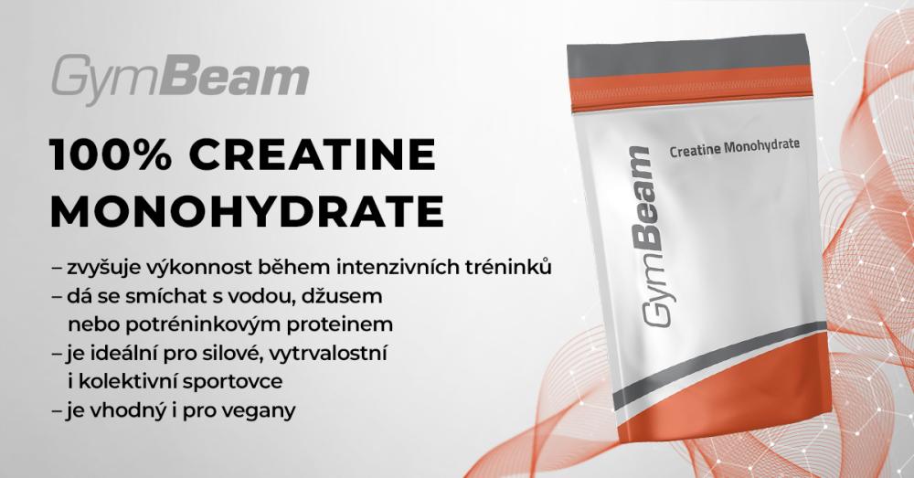 100% Kreatin monohydrát - GymBeam