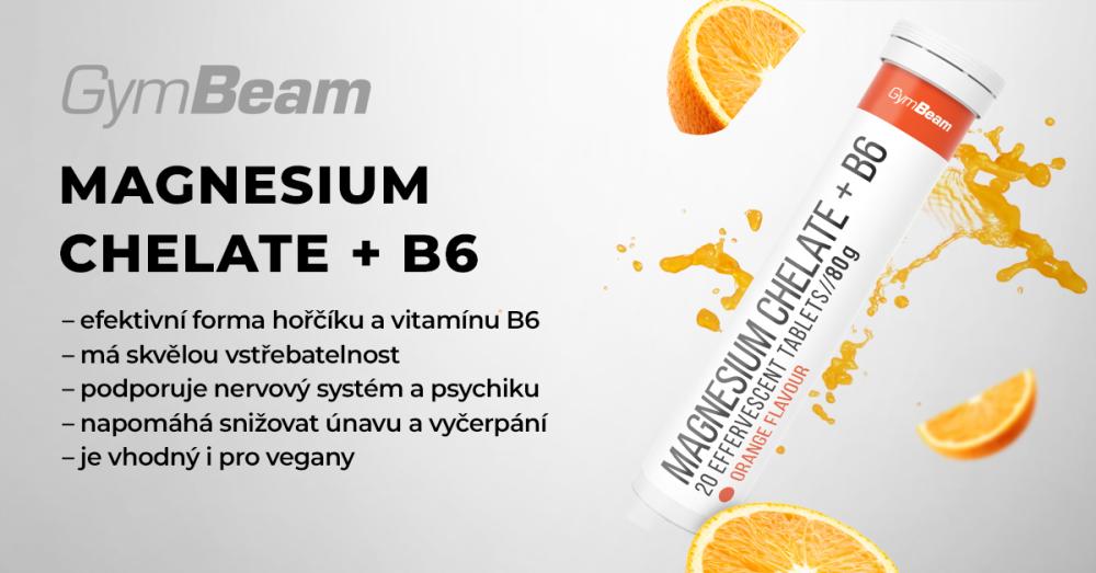  Magnesium chelate + B6 - GymBeam