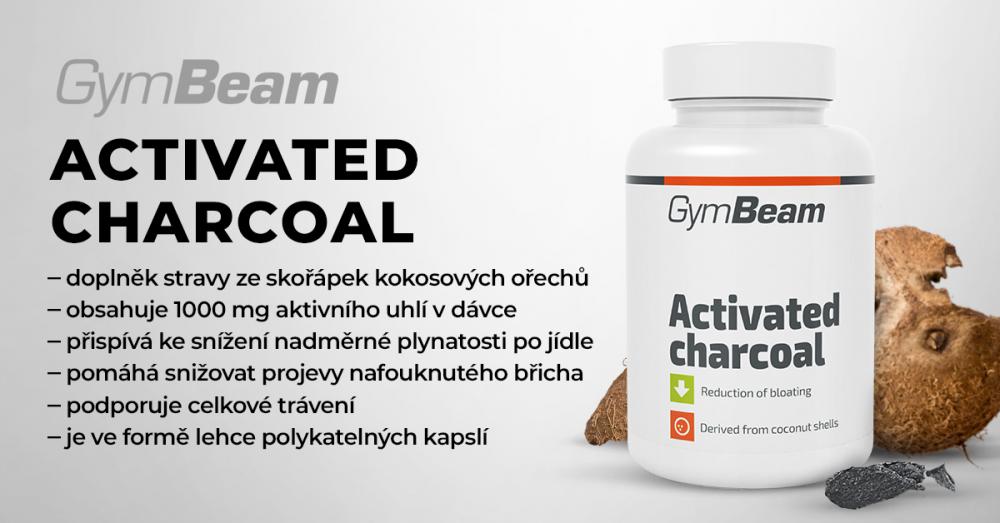 Aktivní uhlí - GymBeam