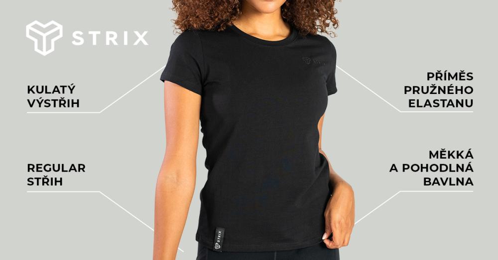 Dámské tričko Essential Black - STRIX