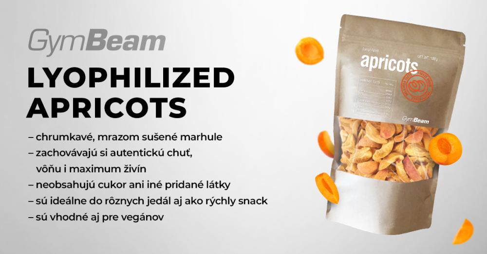 Lyofilizované meruňky – GymBeam