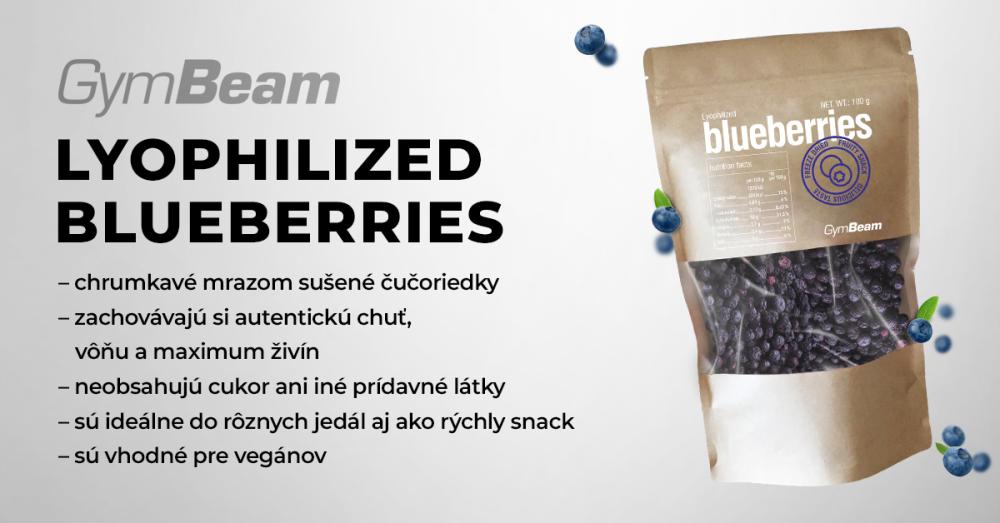 Lyofilizované borůvky - GymBeam