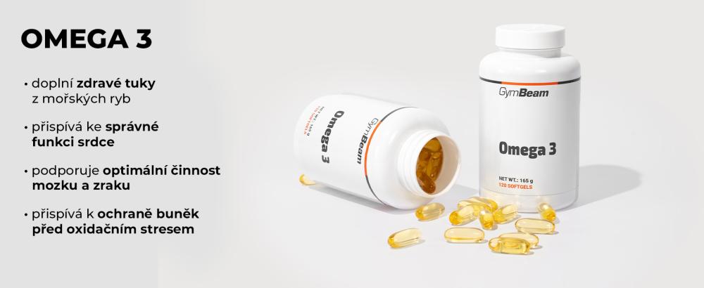 Účinky Omega 3 - GymBeam