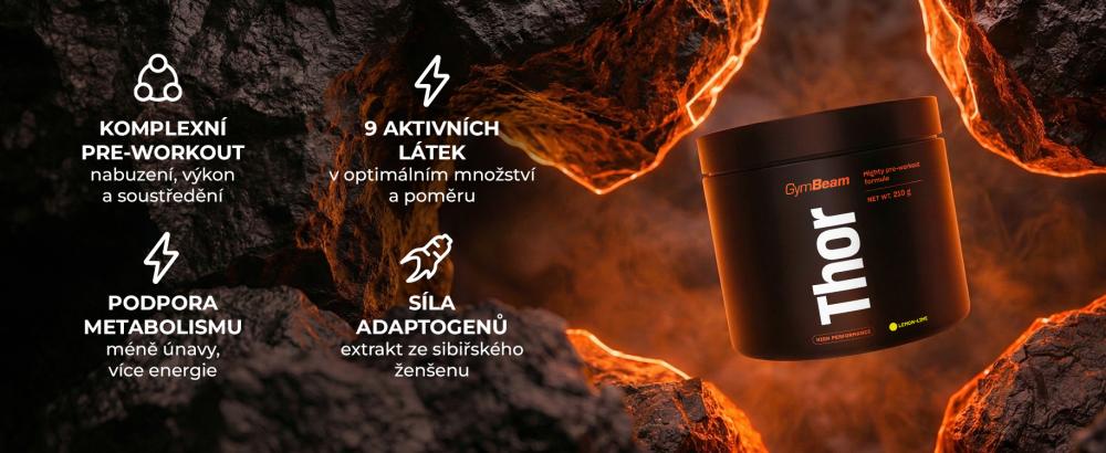 Výhody a vlastnosti Thoru - GymBeam