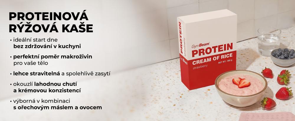 Vlastnosti a benefity proteinové rýžové kaše - GymBeam