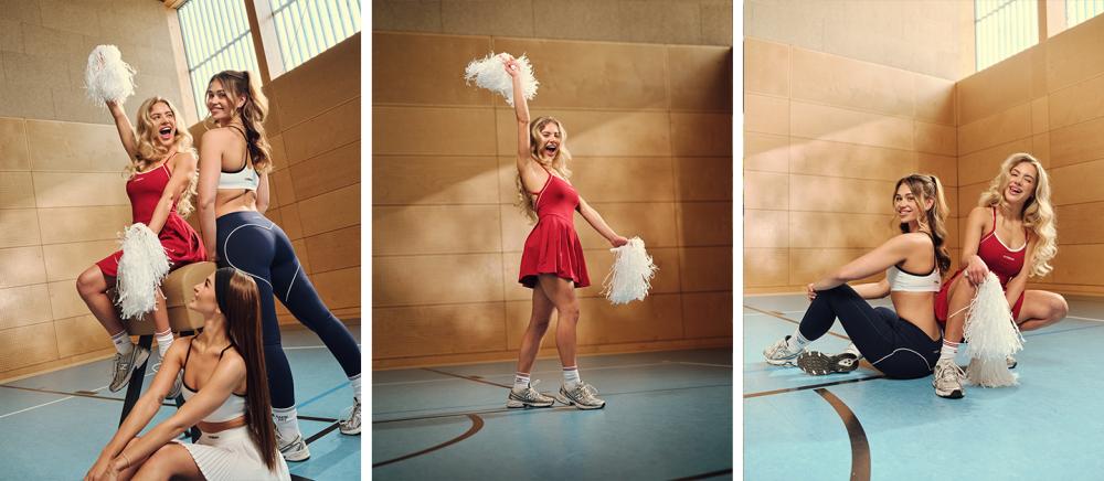 Sportovní šaty Varsity Red - GymBeam