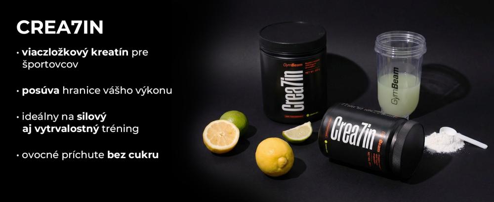 Účinky GymBeam Crea7inu