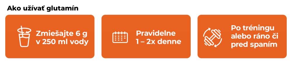 Jak užívat L-Glutamin - GymBeam