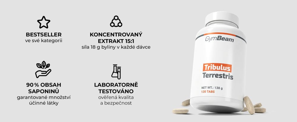Benefity a vlastnosti Tribulus Terrestis - GymBeam