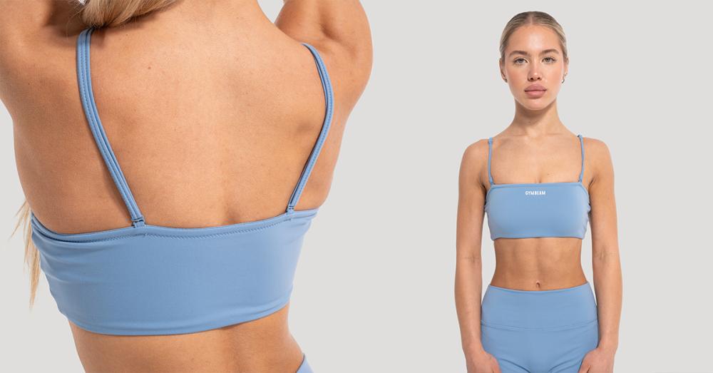 Dámský sportovní top Flow Azure - GymBeam