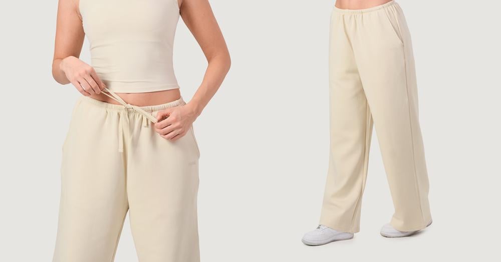 Dámské NEO joggers Almond - GymBeam