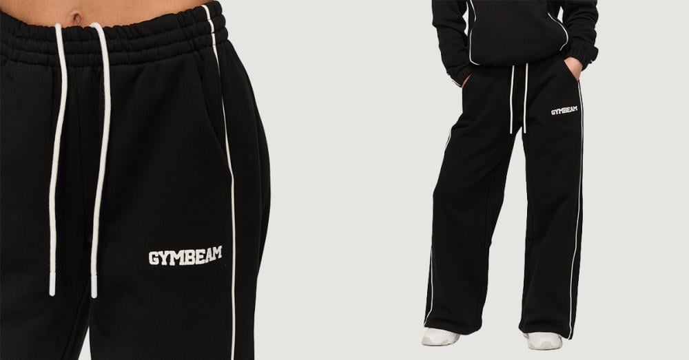 Dámské tepláky Varsity Black - GymBeam