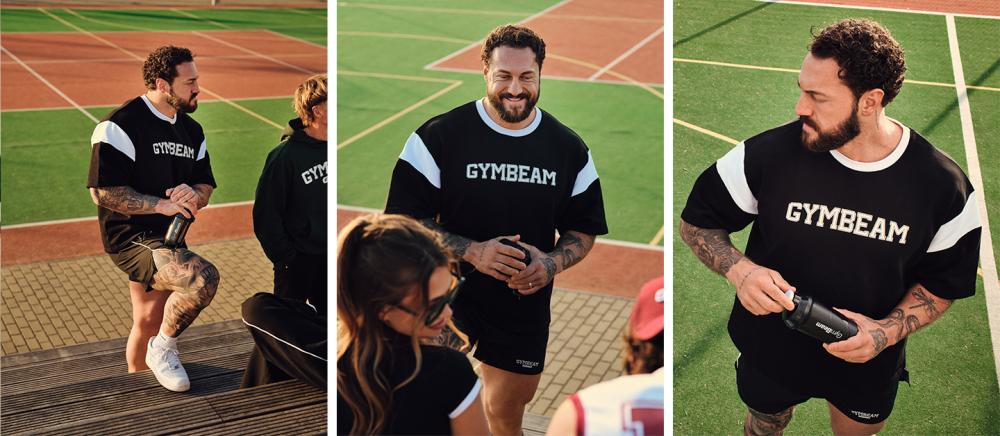 Sportovní šortky Varsity Black - GymBeam