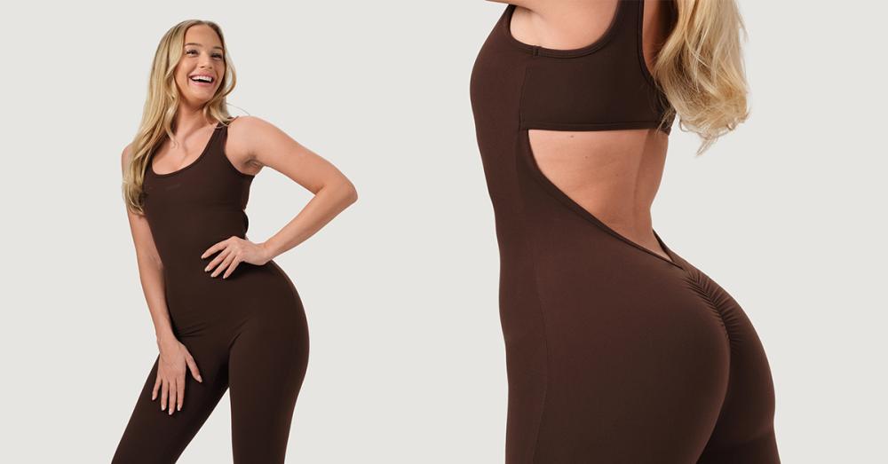 Dámský overal NEO Mocha - GymBeam