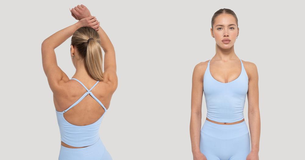 Dámské tílko Luma Baby Blue - GymBeam