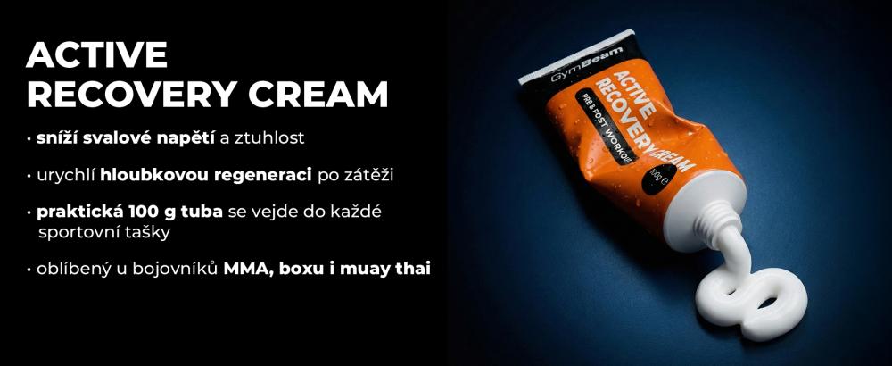 Vlastnosti a benefity regeneračního krému Active Recovery - GymBeam