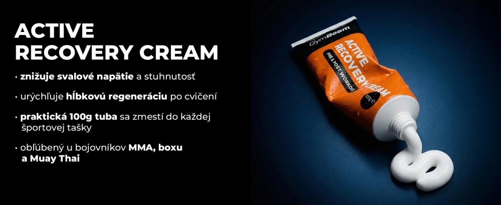 Vlastnosti a benefity regeneračního krému Active Recovery - GymBeam