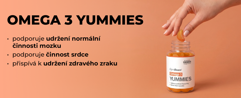 Popis Omega 3 Yummies